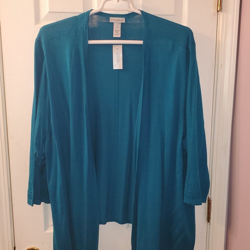 Catherine's Open Front Cardigan